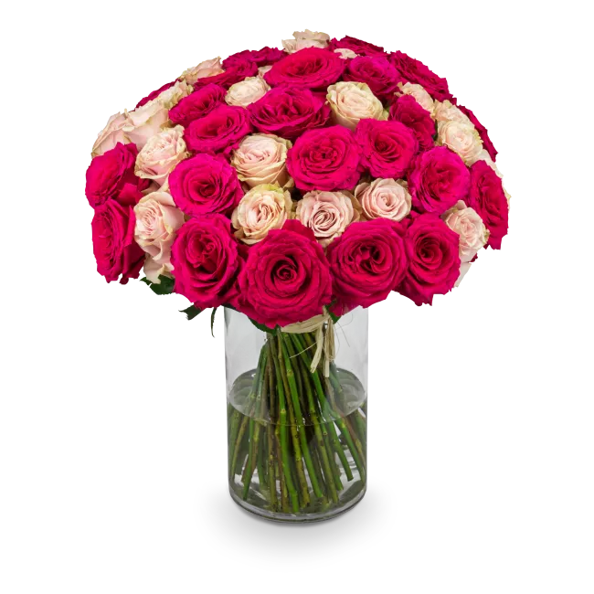 Bouquet od pink roses